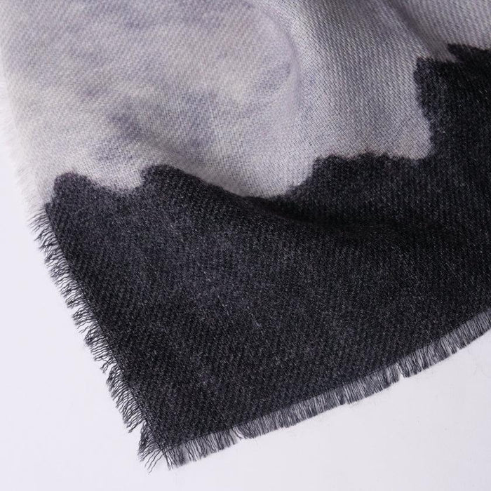 [SCARF]  CENTRAL ALPS S | KYO YUZEN DYEING | NOGIGUCHI KIHEI
