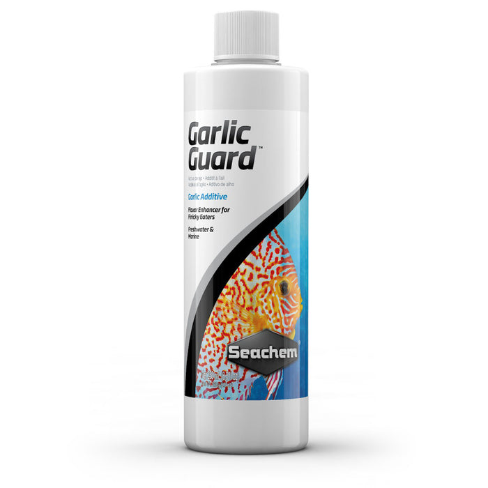 Seachem Garlic Guard Fish Food Additive Freshwater & Marine 250 mL