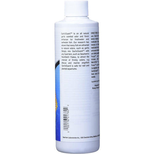 Seachem Garlic Guard Fish Food Additive Freshwater & Marine 250 mL