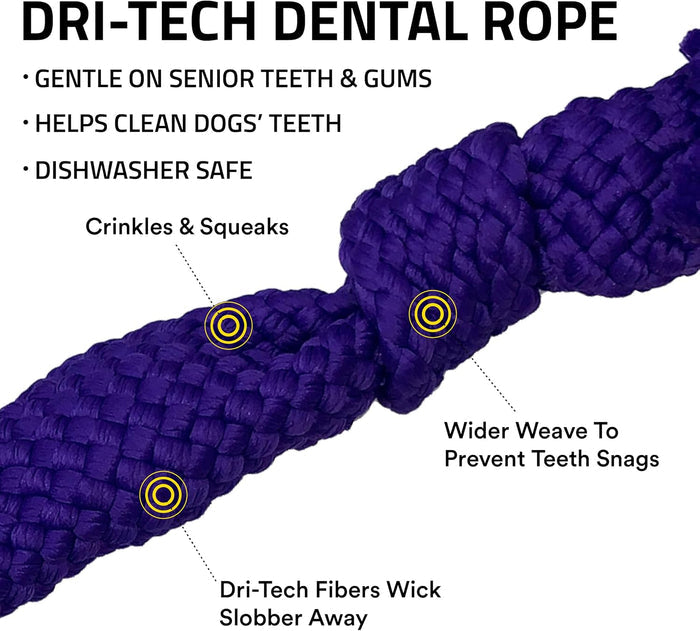 Senior Dog Mobility & Play Bundle – Vetericyn Bone & Joint + Playology Dental Rope Toy