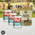Sensitive Support Bundle 3× EVX Restricted Diet 12.5 oz + Elk Chips Treats Poultry-Free
