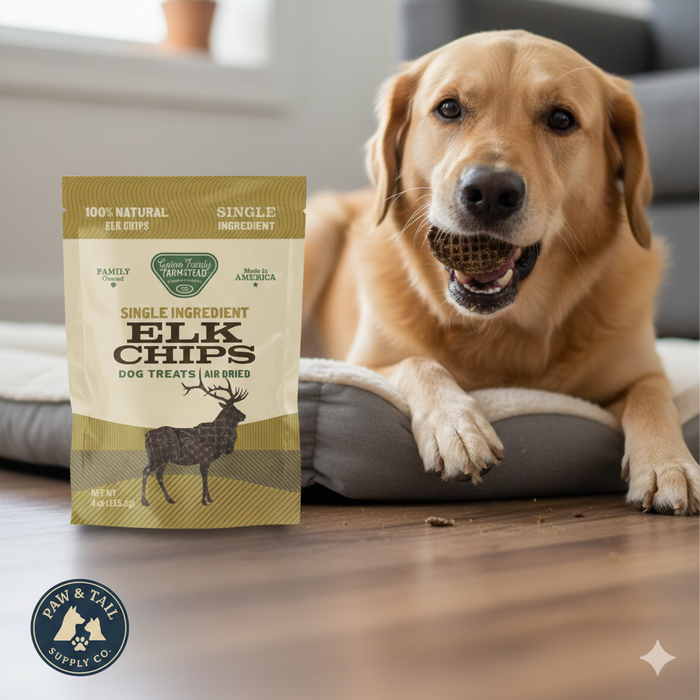 Sensitive Support Bundle 3× EVX Restricted Diet 12.5 oz + Elk Chips Treats Poultry-Free