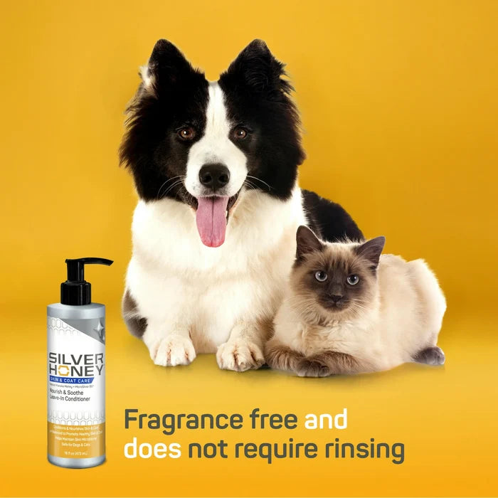 Silver Honey Leave-In Conditioner Skin and Coat for Dogs & Cats 16 oz.