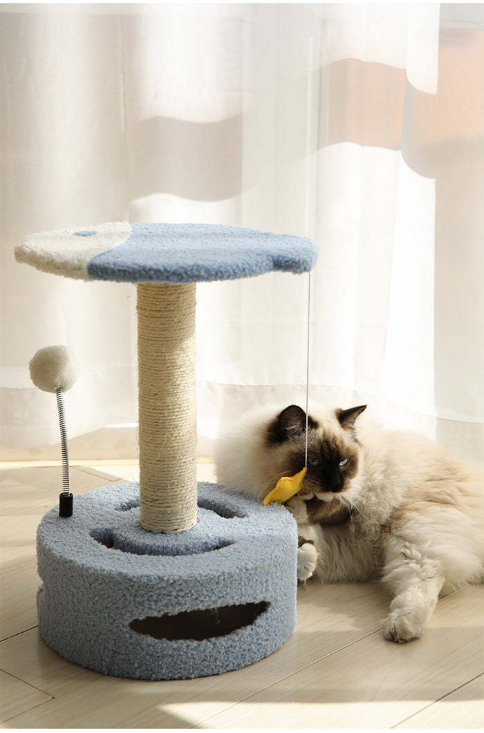 Kitten Cat Climbing Frame Small Cat Scratching Post Sisal Scratching Board - photo 6