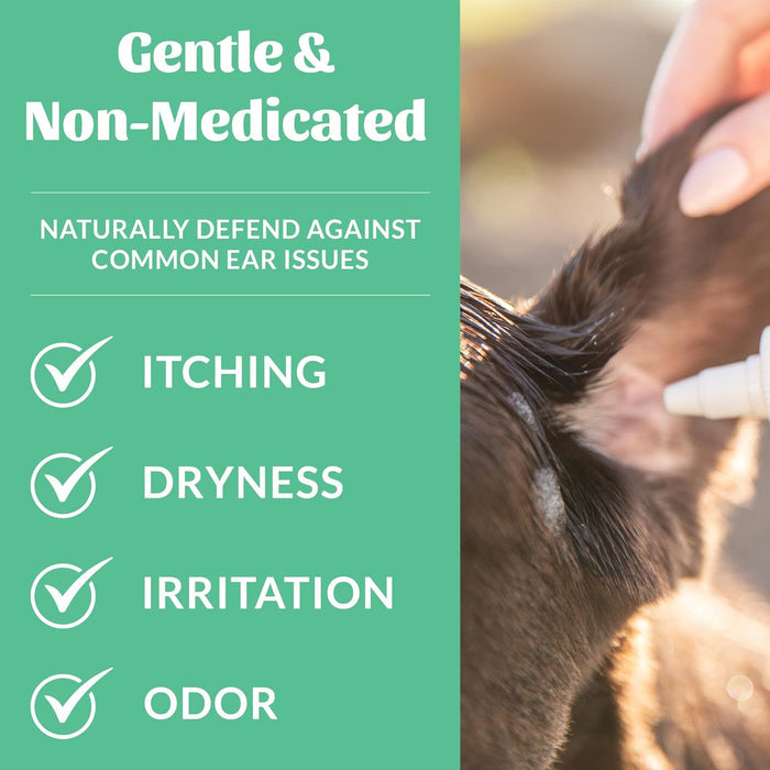 Skout’s Honor Probiotic Dog Ear Cleaner Aloe Vera Alcohol-Free Ear Wash 4 oz.