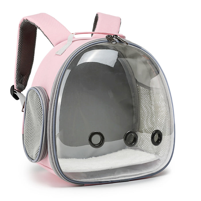 Pet Backpack Hamster Carrier Transparent Small Animal Carrier Guinea Pig Backpack Sugar Glider Ferret Pet Bag Rabbit Bunny Cage - photo 5