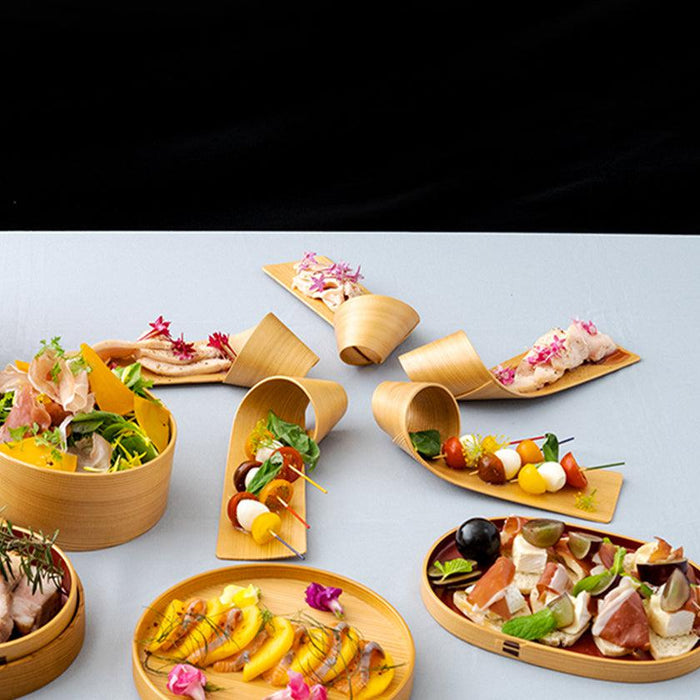 [SMALL DISH (PLATE)] SMALL PLATE 2-PIECE SET | ODATE MAGEWAPPA | KURIKYU