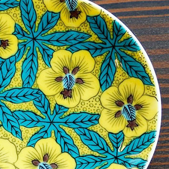[SMALL DISH (PLATE)]  YOSHIDAYAHUAOI | KUTANI WARES | MARUMO TAKAGI