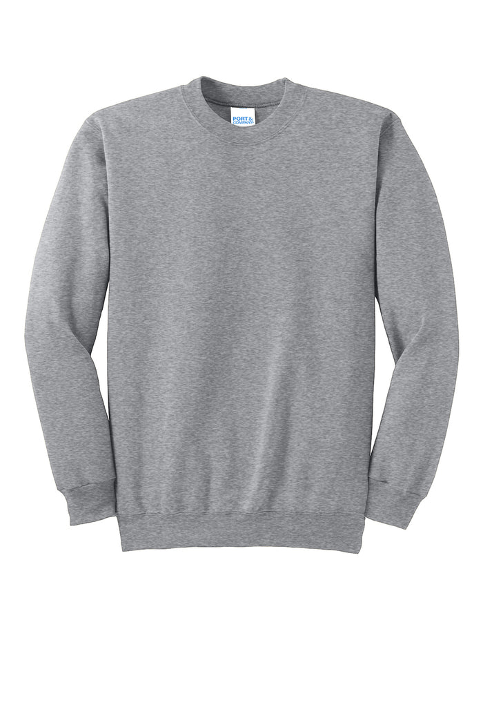 SOCCER SUPER FAN Port & Company Men's Essential Fleece Crewneck Sweatshirt