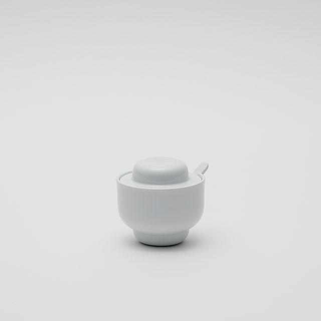 [SPICE JAR (CONTAINER)] PAULINE DELTOUR SUGAR POT (WHITE) | 2016/ | IMARI-ARITA WARES