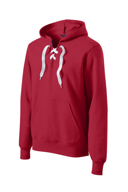 Sport-Tek® Lace Up Pullover Hooded Sweatshirt.