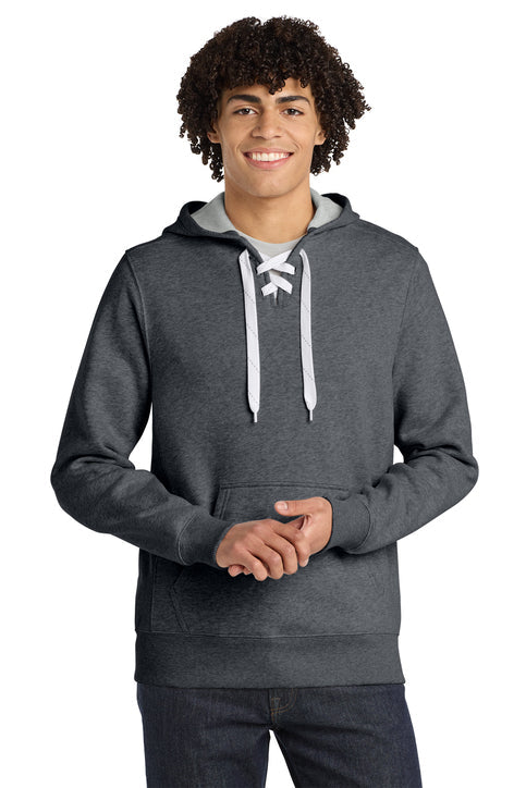 Sport-Tek® Lace Up Pullover Hooded Sweatshirt.