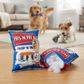 SPOT Fun Food His N Hers Chips Plush Squeaky 8" Dog Toy 2-Pack