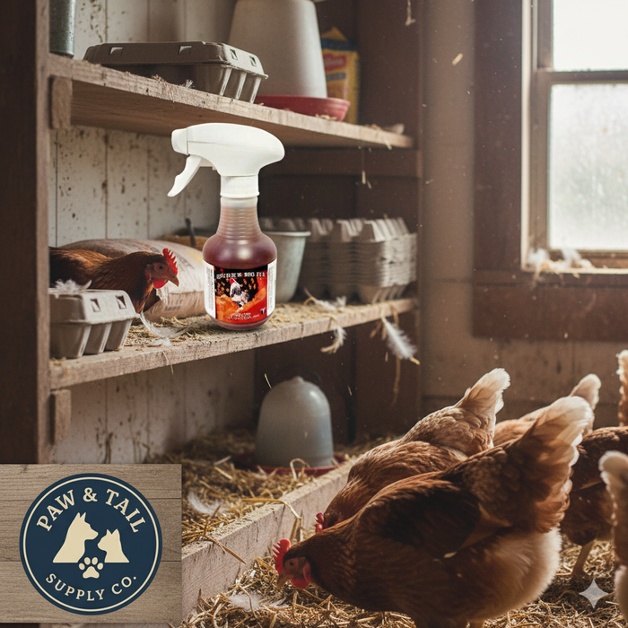 Spurr's Big Fix Poultry Antiseptic Spray 8 oz. Natural Wounds Cuts Chickens Safe