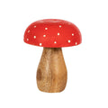 Standing Wooden Toadstool Red and White Mushroom Decoration NEW ARRIVAL - Ruby & Grace