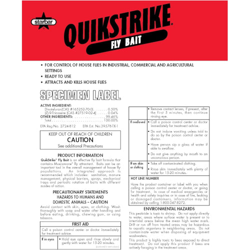 Starbar QuikStrike Scatter Fly Bait Barn & Farm Fly Control 1 lb. 2-Pack