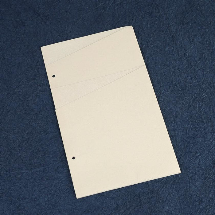 [STATIONERY] NOTEBOOK FOR ADDITION POCKET SHEET (1PIECES) | KARAKAMI | KARAGEN