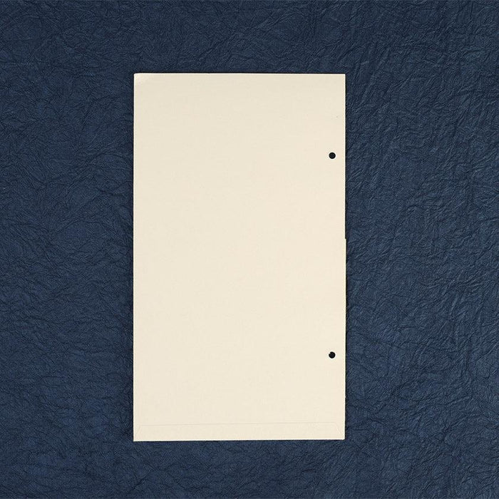 [STATIONERY] NOTEBOOK FOR ADDITION POCKET SHEET (1PIECES) | KARAKAMI | KARAGEN