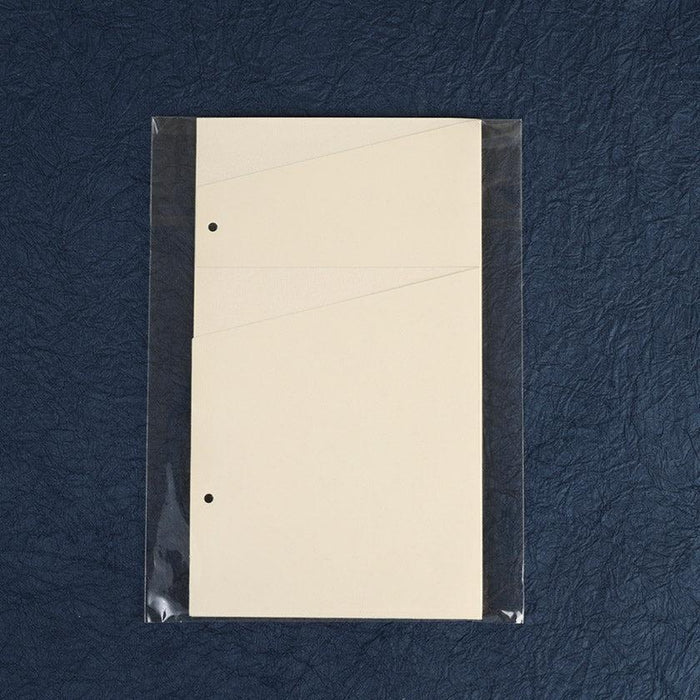 [STATIONERY] NOTEBOOK FOR ADDITION POCKET SHEET (1PIECES) | KARAKAMI | KARAGEN