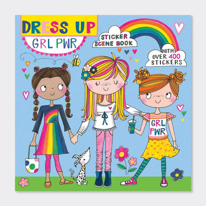 Sticker Scene Book - Girl Power