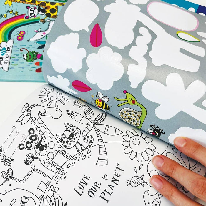 Sticker Scene Books - Love Our Planet