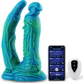 Suction Soft Double Massive Dildo for Men 9 Inch