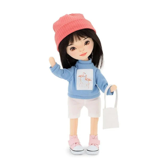 Sweet Sisters Dolls : Lilu in Light Blue Sweatshirt - Ruby & Grace