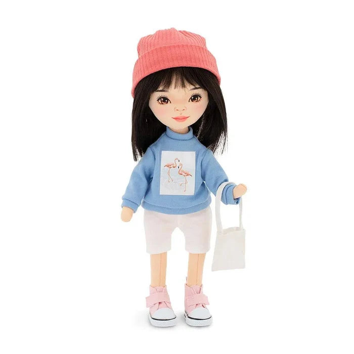 Sweet Sisters Dolls : Lilu in Light Blue Sweatshirt - Ruby & Grace