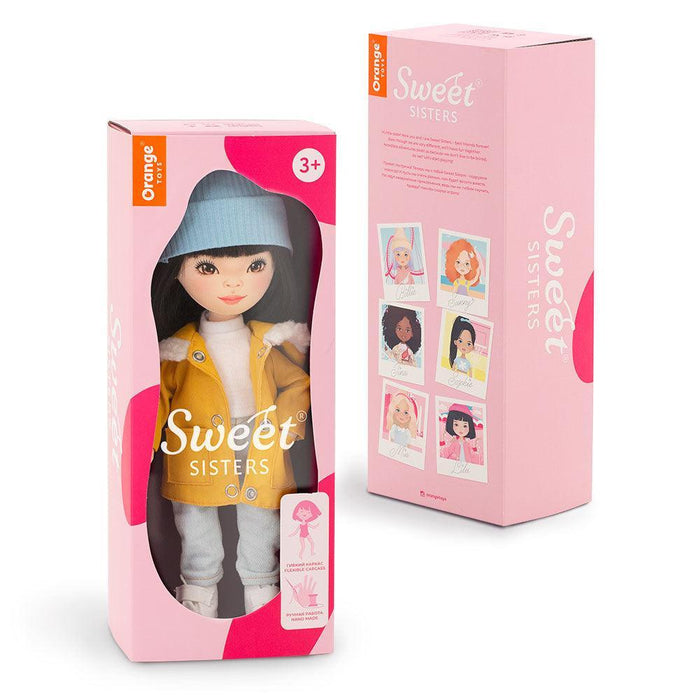 Sweet Sisters Dolls : Lilu in Mustard Parka - Ruby & Grace