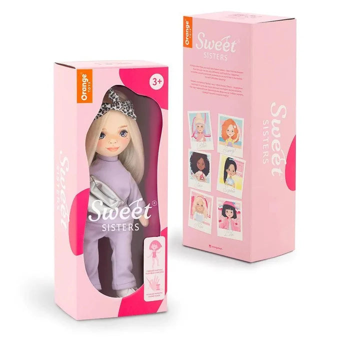 Sweet Sisters Dolls : Mia in Purple Tracksuit - Ruby & Grace