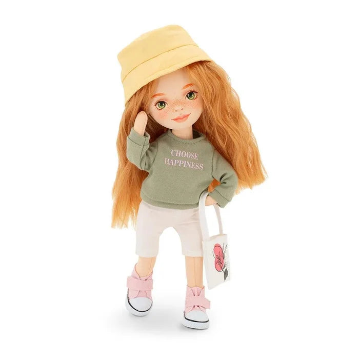 Sweet Sisters Dolls : Sunny in Green Sweatshirt - Ruby & Grace