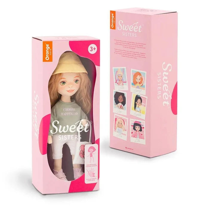 Sweet Sisters Dolls : Sunny in Green Sweatshirt - Ruby & Grace