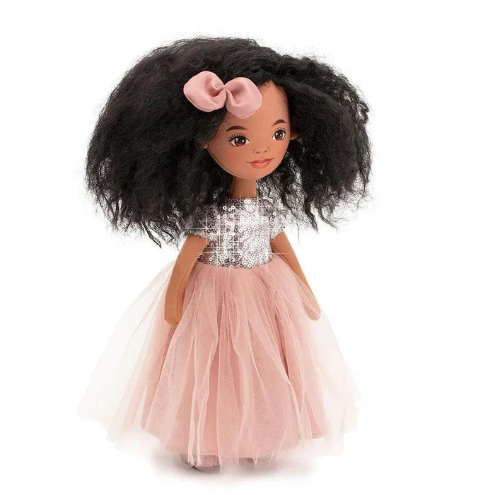 Sweet Sisters Dolls : Tina in Pink Dress with Sequins - Ruby & Grace