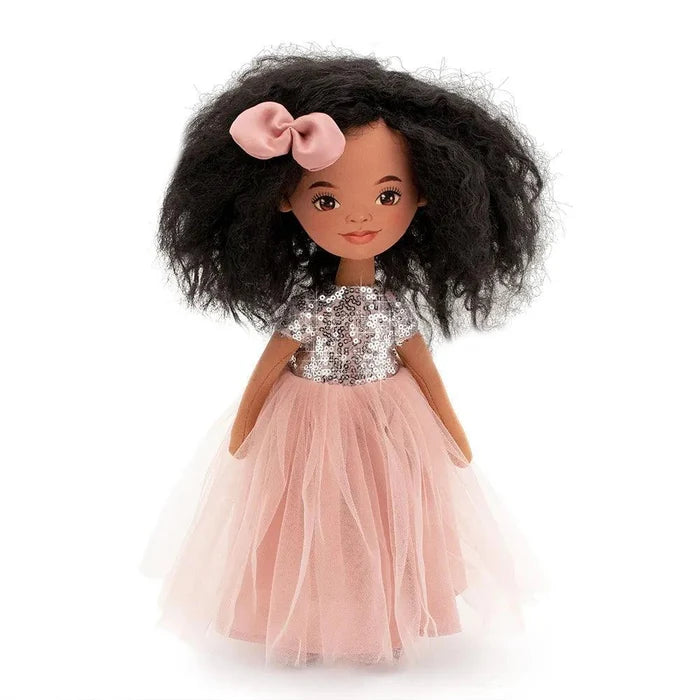Sweet Sisters Dolls : Tina in Pink Dress with Sequins - Ruby & Grace
