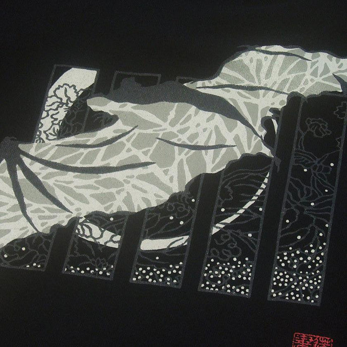 [T-SHIRT] BAT | SILK-SCREEN PRINT | WAJIN Art T-shirts Japan