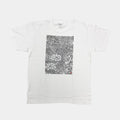 [T-SHIRT] FLOWER WHITE (ONE-SIZE-FITS-ALL) | KAGA YUZEN | J.Flavor * HIROYUKI KIKUTA