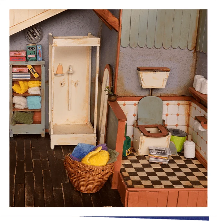 The Mouse Mansion - Bathroom Furniture Kit RESTOCK - Ruby & Grace