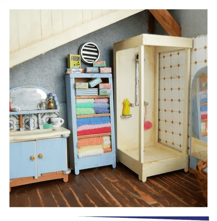 The Mouse Mansion - Bathroom Furniture Kit RESTOCK - Ruby & Grace