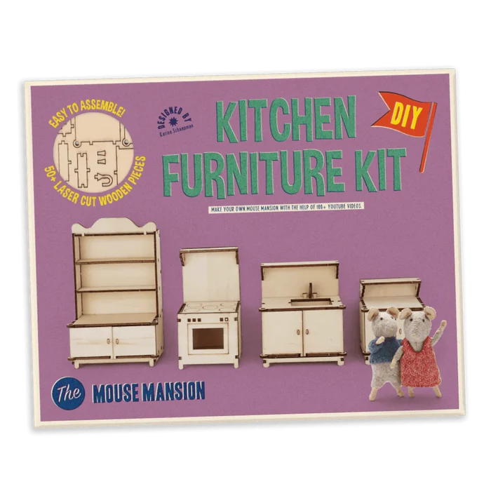 The Mouse Mansion - Kitchen Furniture Kit RESTOCK - Ruby & Grace