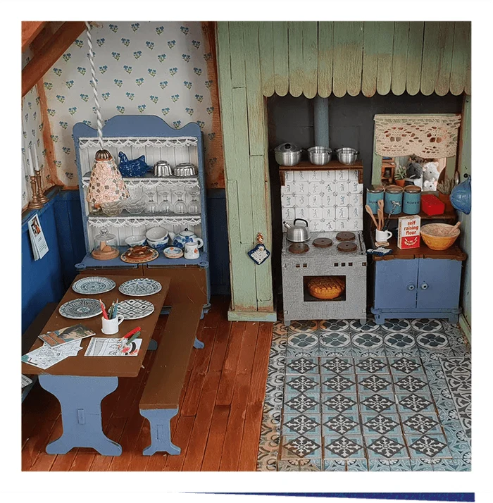 The Mouse Mansion - Kitchen Furniture Kit RESTOCK - Ruby & Grace