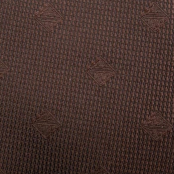 [TIE] ORIGINAL LOGO GENTLE BROWN | JAPANESE SILK | SHAKUNONE (WITH GIFT PAPER BAG)