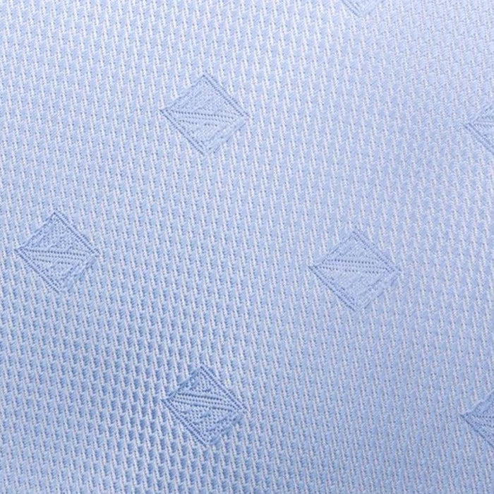 [TIE] ORIGINAL LOGO LIGHT BLUE | JAPANESE SILK | SHAKUNONE (WITH GIFT PAPER BAG)
