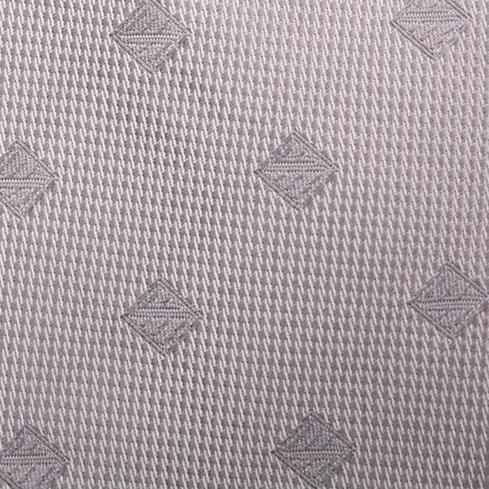 [TIE] ORIGINAL LOGO MILD SILVER | JAPANESE SILK | SHAKUNONE (WITH GIFT PAPER BAG)