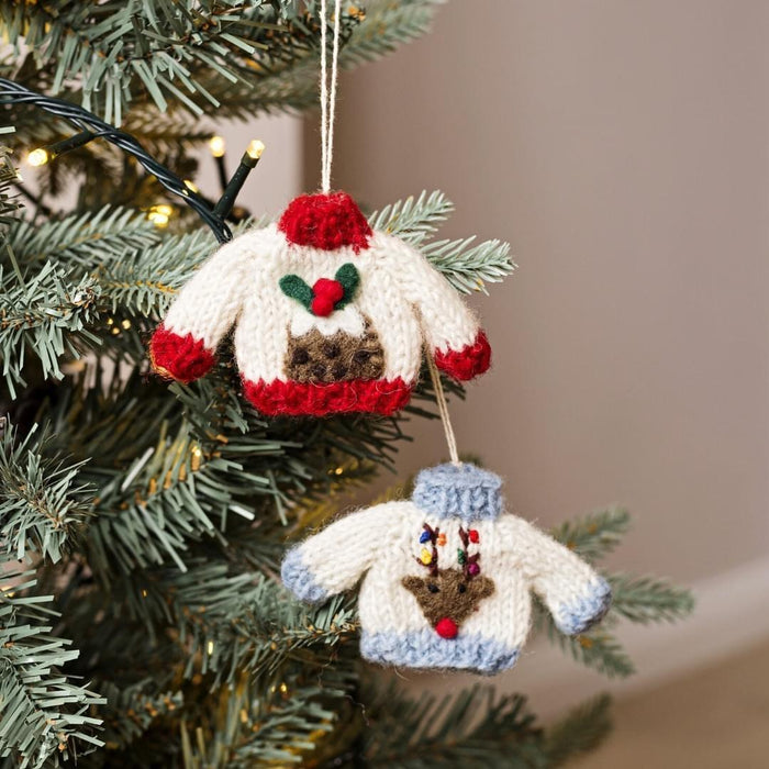 Tiny Christmas Jumpers Ornaments LOW STOCK - Ruby & Grace