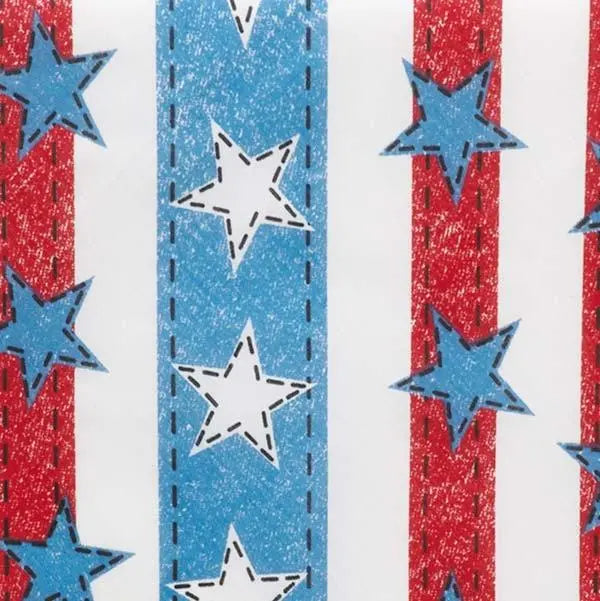 Top Performance American Denim Dog Bandana Patriotic Style 2-Pack