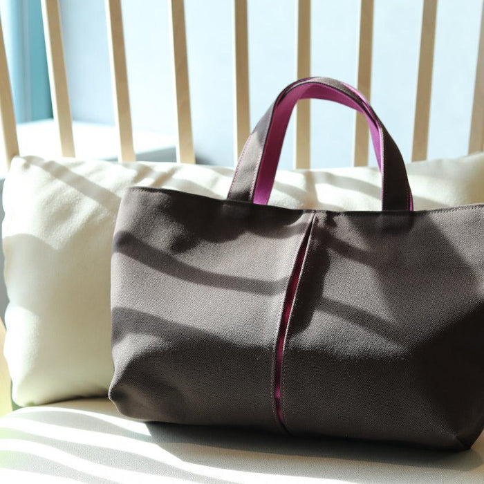[TOTE BAG] OUGI PLEATS CANVAS YM | FABRIC ART | KOSHO