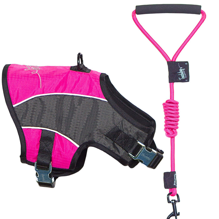X-Small / Pink, Charcoal Grey