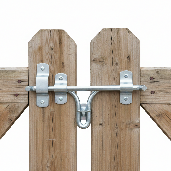 Tough1 Heavy Duty Stall Door Gate Latch Metal w/ Hardware Outdoor Indoor