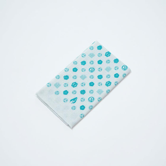 [TOWELS] HATSUNE MIKU | BLUE ON WHITE | ISE COTTON | HATSUNE KOUBOU