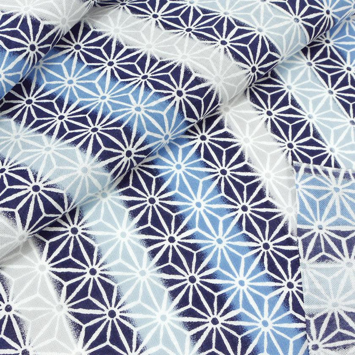 [TOWELS] HEMP LEAF STRIPES | YOKOHAMA DYEING | HAMAMONYO